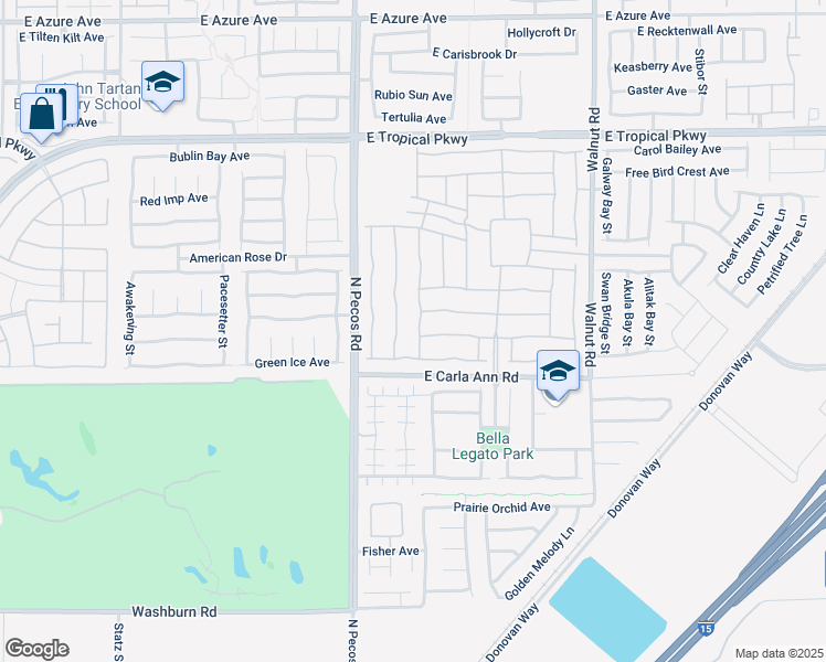 map of restaurants, bars, coffee shops, grocery stores, and more near 5625 Keystone Crest Street in North Las Vegas