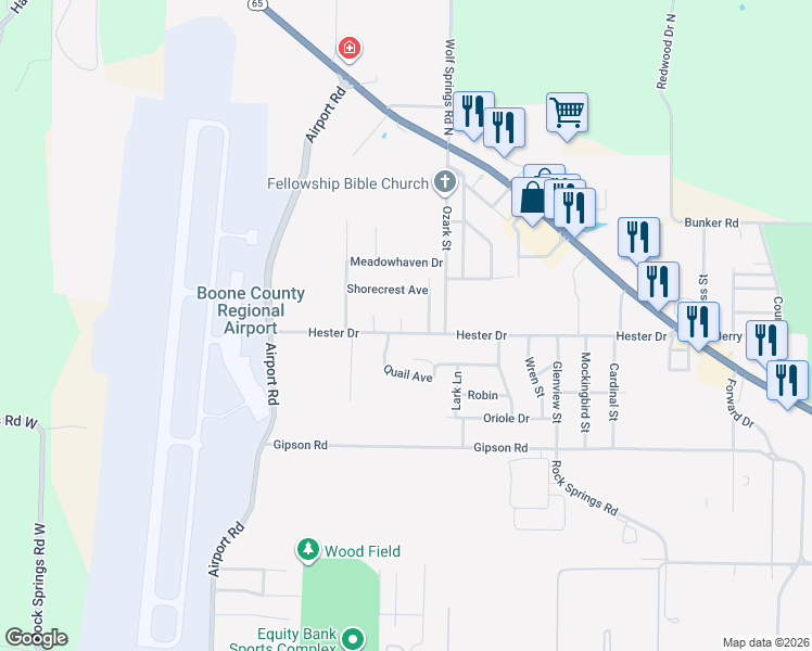 map of restaurants, bars, coffee shops, grocery stores, and more near 7 Cresthaven Lane in Harrison