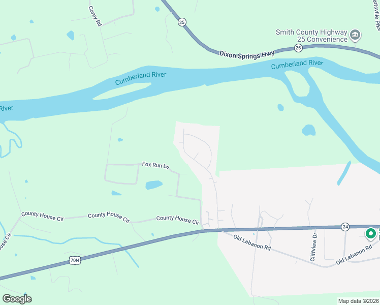 map of restaurants, bars, coffee shops, grocery stores, and more near 131 Rivercrest Circle in Carthage