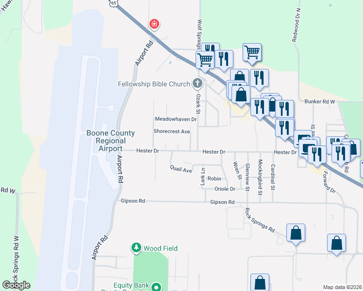 map of restaurants, bars, coffee shops, grocery stores, and more near 7 Cresthaven Lane in Harrison