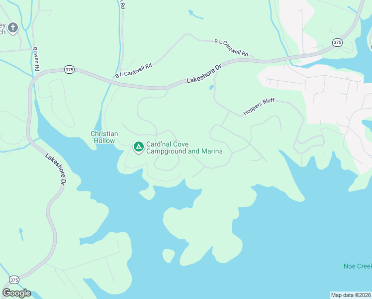 map of restaurants, bars, coffee shops, grocery stores, and more near 174 Cow Poke Lane in Rutledge