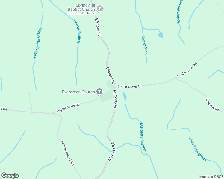 map of restaurants, bars, coffee shops, grocery stores, and more near Poplar Grove Road in Henry County