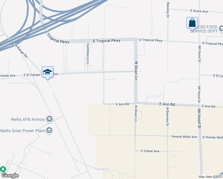 map of restaurants, bars, coffee shops, grocery stores, and more near 5670 Nicco Way in Las Vegas