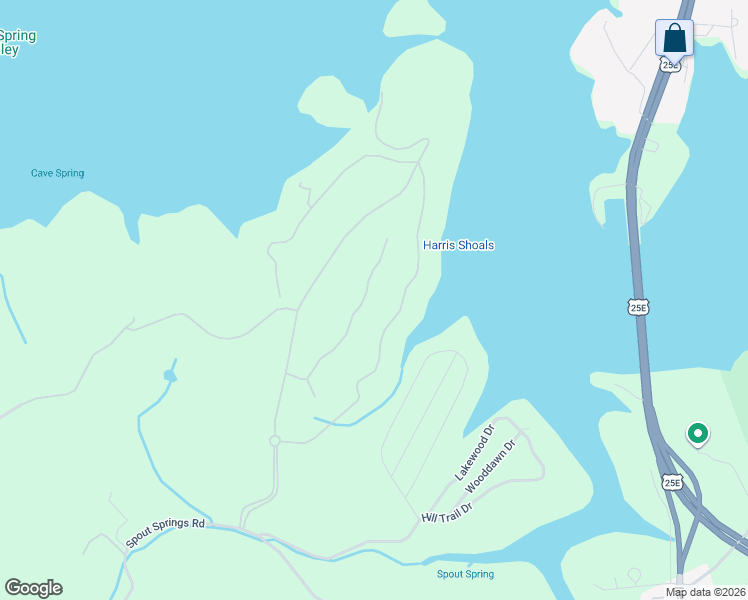 map of restaurants, bars, coffee shops, grocery stores, and more near 2447 Starboard Crest Road in Morristown