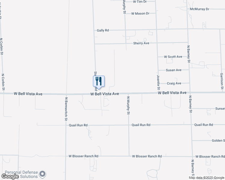 map of restaurants, bars, coffee shops, grocery stores, and more near 3620 West Bell Vista Avenue in Pahrump