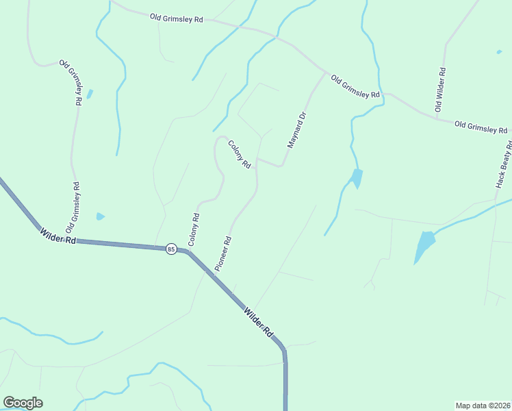 map of restaurants, bars, coffee shops, grocery stores, and more near 936 Pioneer Road in Grimsley