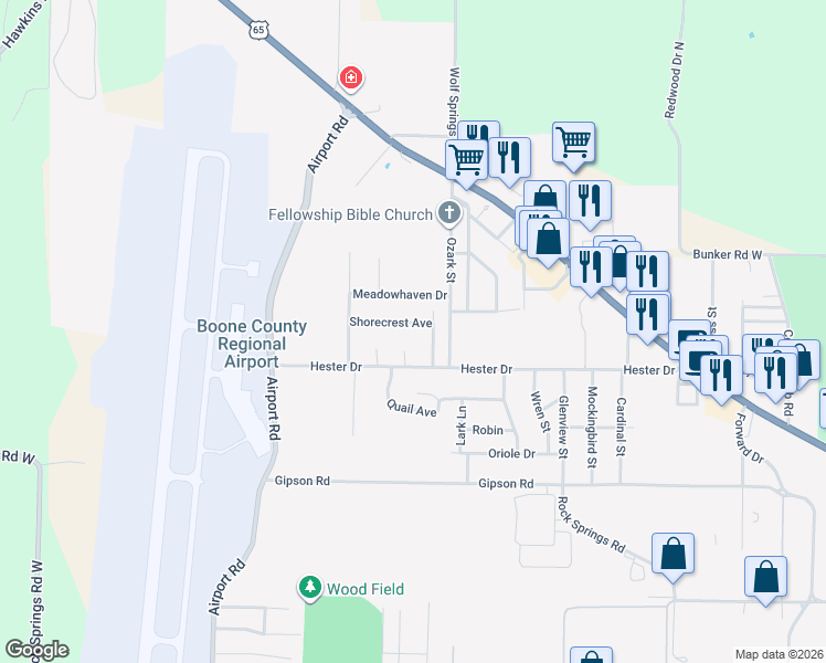 map of restaurants, bars, coffee shops, grocery stores, and more near 7 Cresthaven Lane in Harrison