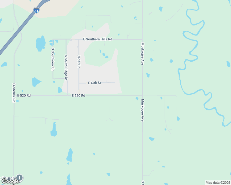map of restaurants, bars, coffee shops, grocery stores, and more near 11799 East 520 Road in Claremore