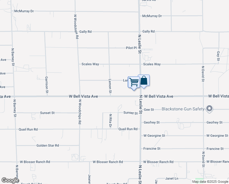 map of restaurants, bars, coffee shops, grocery stores, and more near 2220 West Bell Vista Avenue in Pahrump