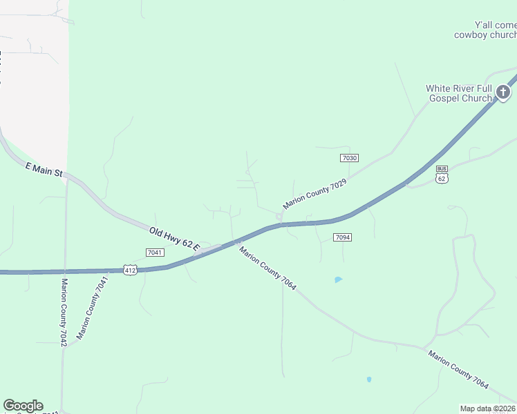 map of restaurants, bars, coffee shops, grocery stores, and more near Lone Tree Lane in Flippin