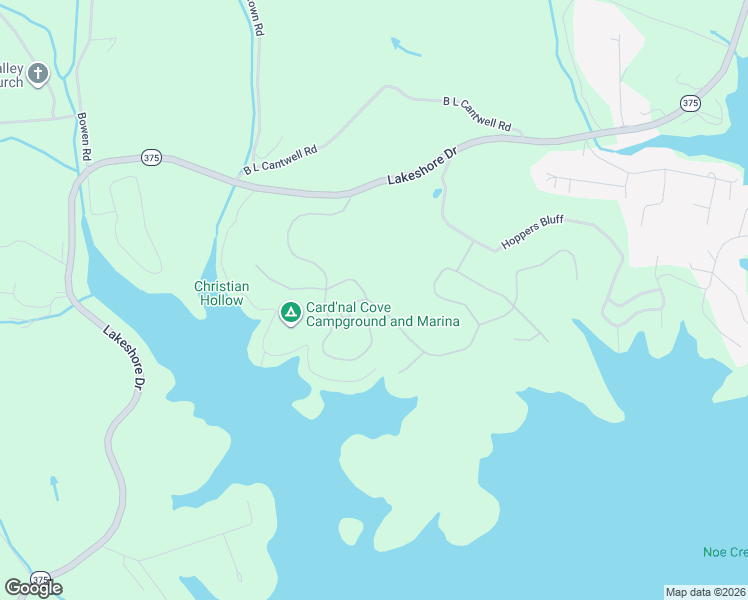 map of restaurants, bars, coffee shops, grocery stores, and more near 174 Cow Poke Lane in Rutledge