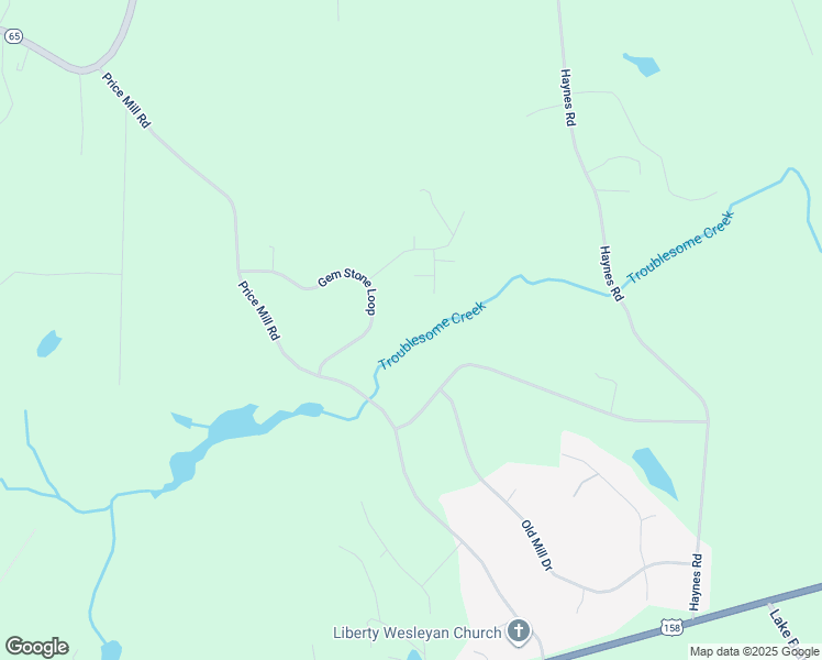 map of restaurants, bars, coffee shops, grocery stores, and more near 222 Gem Stone Loop in Summerfield