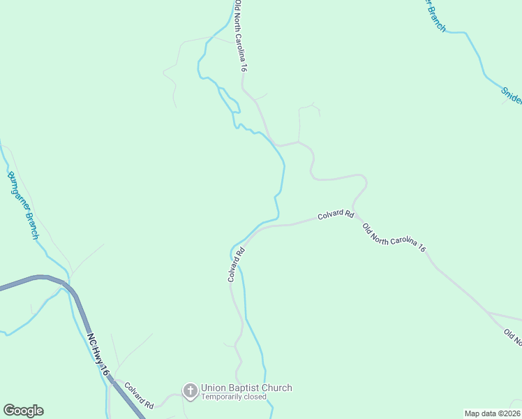 map of restaurants, bars, coffee shops, grocery stores, and more near 1325 Colvard Road in Millers Creek