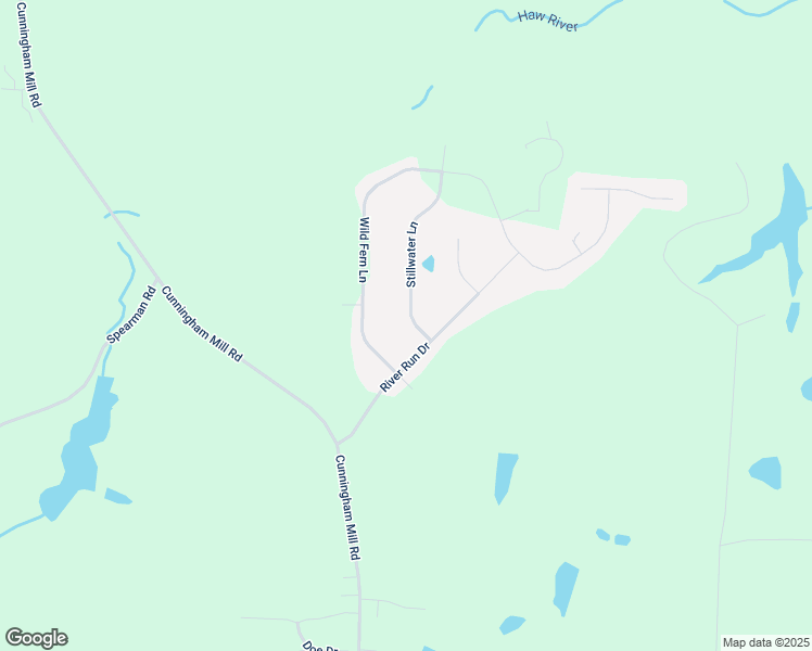 map of restaurants, bars, coffee shops, grocery stores, and more near 134 Stillwater Lane in Reidsville