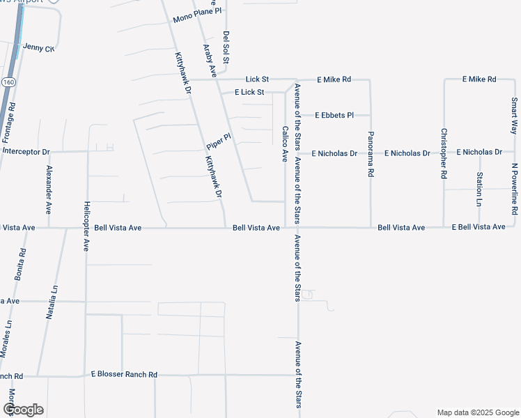 map of restaurants, bars, coffee shops, grocery stores, and more near 2 East Citation Street in Pahrump