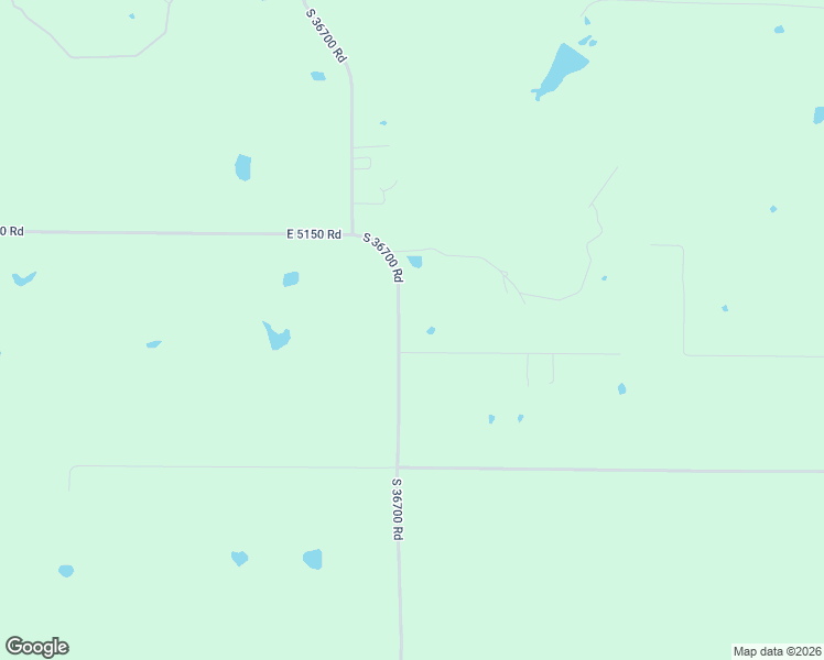 map of restaurants, bars, coffee shops, grocery stores, and more near 51704 South 36700 Road in Cleveland