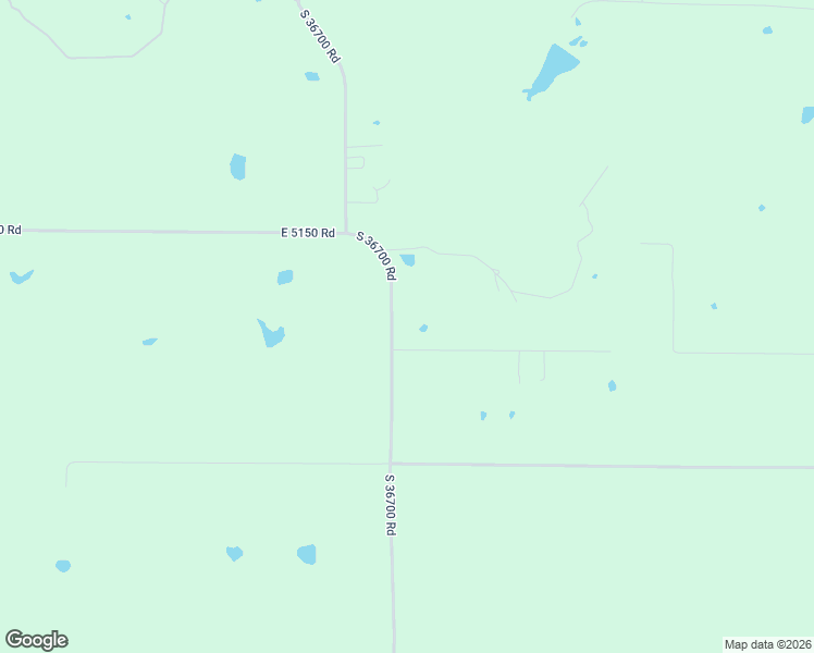 map of restaurants, bars, coffee shops, grocery stores, and more near 51704 South 36700 Road in Cleveland