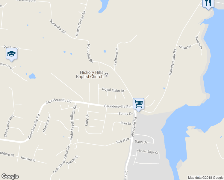 map of restaurants, bars, coffee shops, grocery stores, and more near 820 Royal Oaks Drive in Mount Juliet