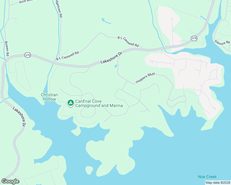 map of restaurants, bars, coffee shops, grocery stores, and more near 271 Tumbleweed Trail in Rutledge