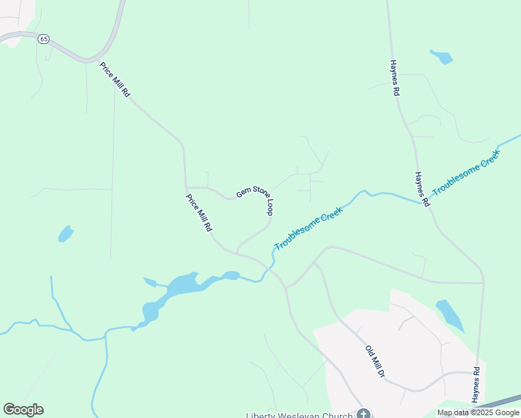 map of restaurants, bars, coffee shops, grocery stores, and more near 235 Gem Stone Loop in Summerfield