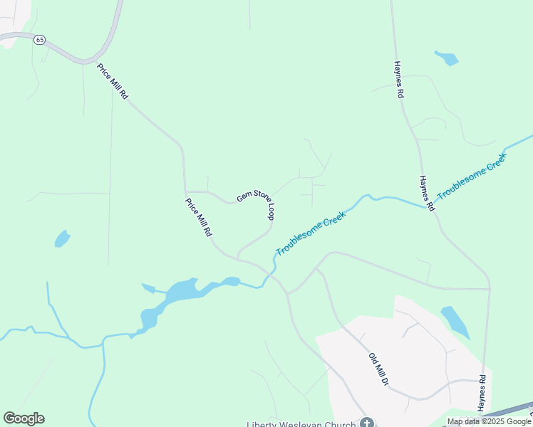 map of restaurants, bars, coffee shops, grocery stores, and more near 235 Gem Stone Loop in Summerfield