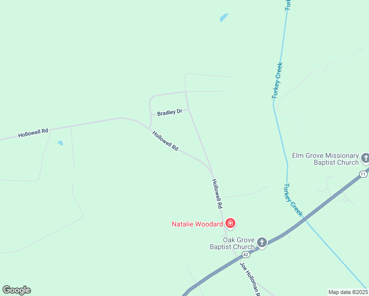 map of restaurants, bars, coffee shops, grocery stores, and more near 208 Hollowell Road in Aulander
