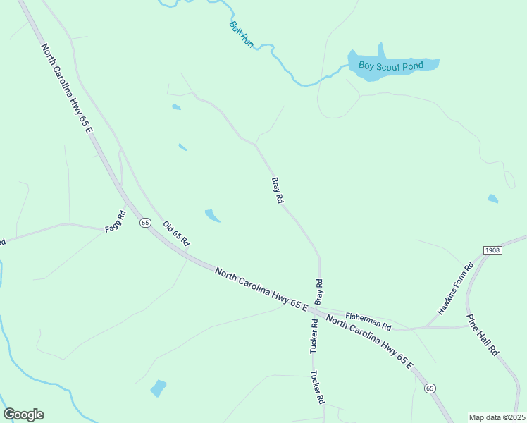 map of restaurants, bars, coffee shops, grocery stores, and more near 1215 Bray Road in Walnut Cove