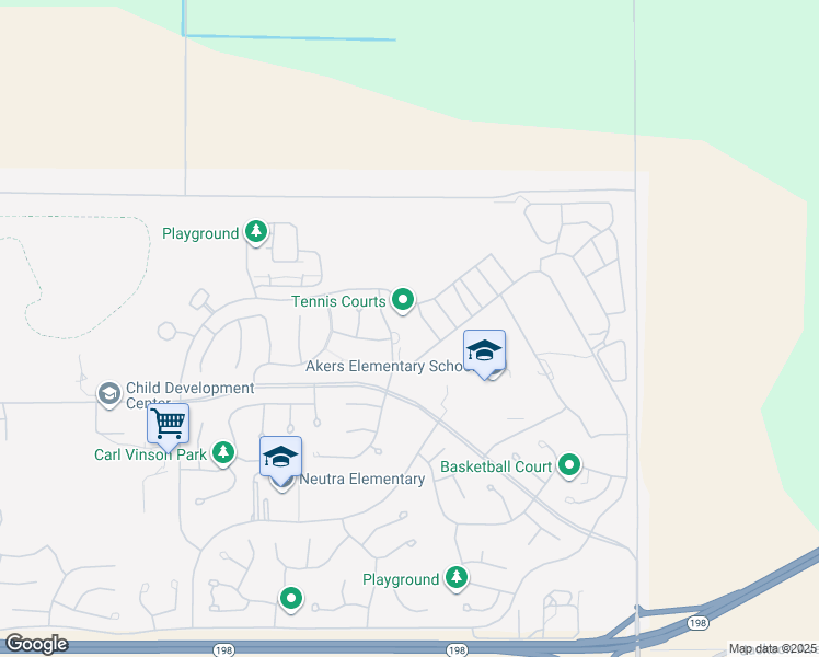 map of restaurants, bars, coffee shops, grocery stores, and more near 3302 Hartman Drive in Lemoore