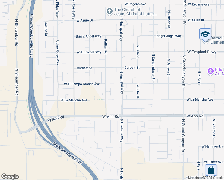map of restaurants, bars, coffee shops, grocery stores, and more near 5764 Aspen Falls Circle in Las Vegas