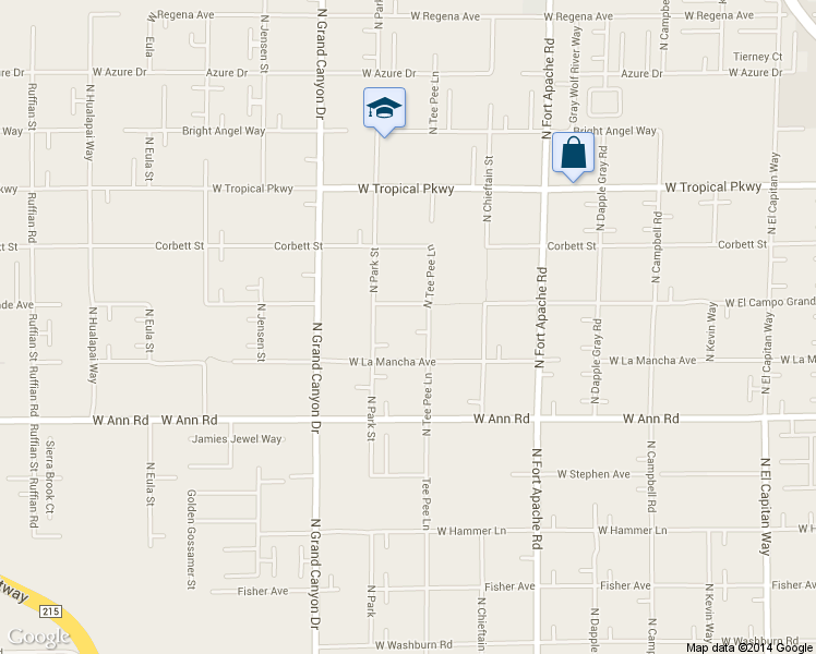 map of restaurants, bars, coffee shops, grocery stores, and more near 5757 N Tee Pee Ln in Las Vegas