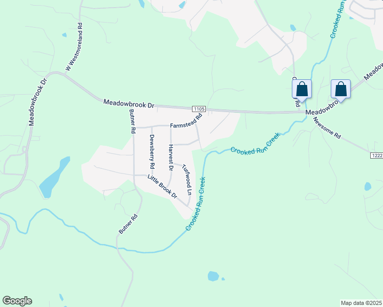 map of restaurants, bars, coffee shops, grocery stores, and more near 250 Turfwood Lane in King