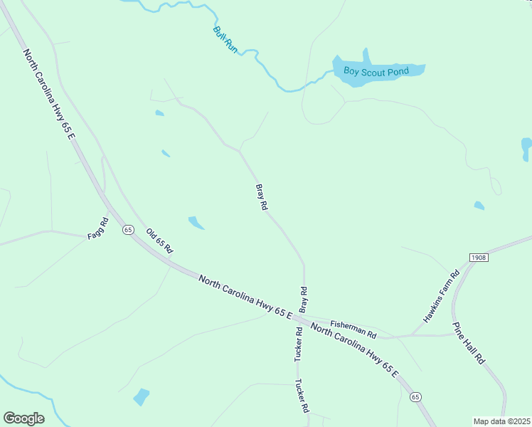 map of restaurants, bars, coffee shops, grocery stores, and more near 1215 Bray Road in Walnut Cove