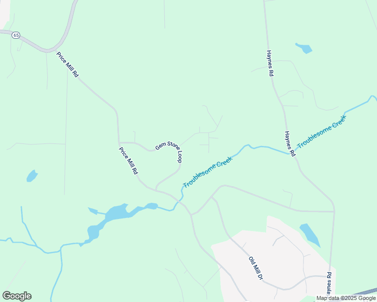 map of restaurants, bars, coffee shops, grocery stores, and more near 258 Gem Stone Loop in Summerfield