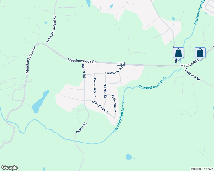 map of restaurants, bars, coffee shops, grocery stores, and more near 225 Stonehedge Drive in King