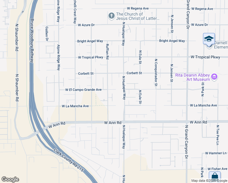 map of restaurants, bars, coffee shops, grocery stores, and more near 5790 Aspen Falls Circle in Las Vegas