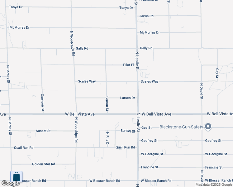 map of restaurants, bars, coffee shops, grocery stores, and more near 2160 Larsen Drive in Pahrump