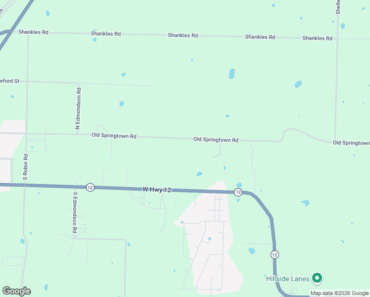 map of restaurants, bars, coffee shops, grocery stores, and more near 19161-19235 Old Springtown Road in Gentry