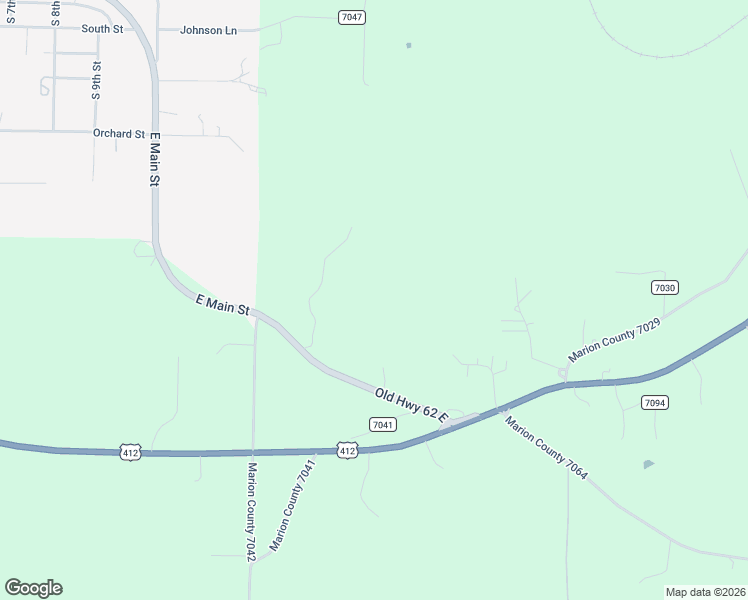 map of restaurants, bars, coffee shops, grocery stores, and more near 8665 Old Highway 62 East in Flippin