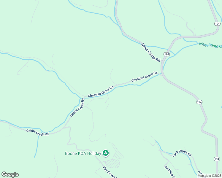 map of restaurants, bars, coffee shops, grocery stores, and more near 561 Chestnut Grove Road in Boone