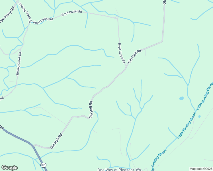 map of restaurants, bars, coffee shops, grocery stores, and more near 975 Old Hall Road in Chuckey