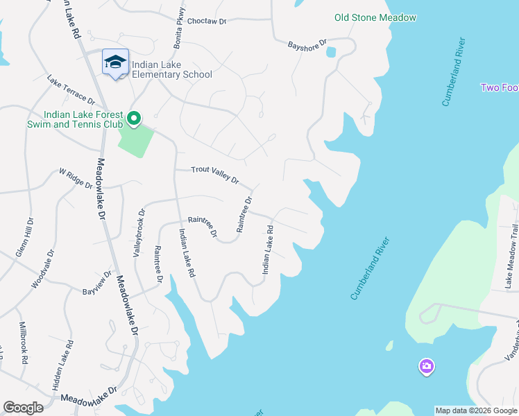 map of restaurants, bars, coffee shops, grocery stores, and more near 102 Bahia Mar Point in Hendersonville