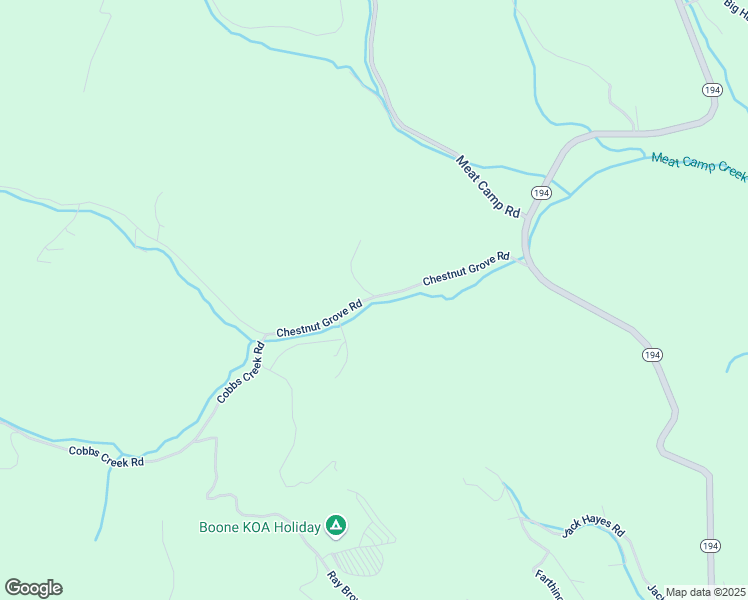 map of restaurants, bars, coffee shops, grocery stores, and more near 524 Chestnut Grove Road in Boone