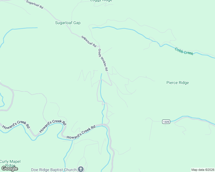 map of restaurants, bars, coffee shops, grocery stores, and more near 732 Grady Winkler Road in Boone