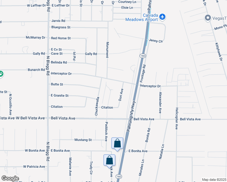 map of restaurants, bars, coffee shops, grocery stores, and more near in Pahrump
