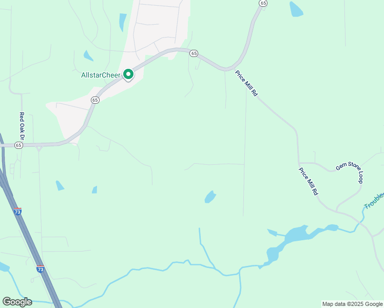 map of restaurants, bars, coffee shops, grocery stores, and more near 227 Sleepy Hollow Lane in Summerfield
