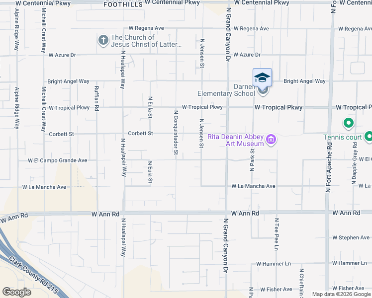 map of restaurants, bars, coffee shops, grocery stores, and more near 9770 West El Campo Grande Avenue in Las Vegas