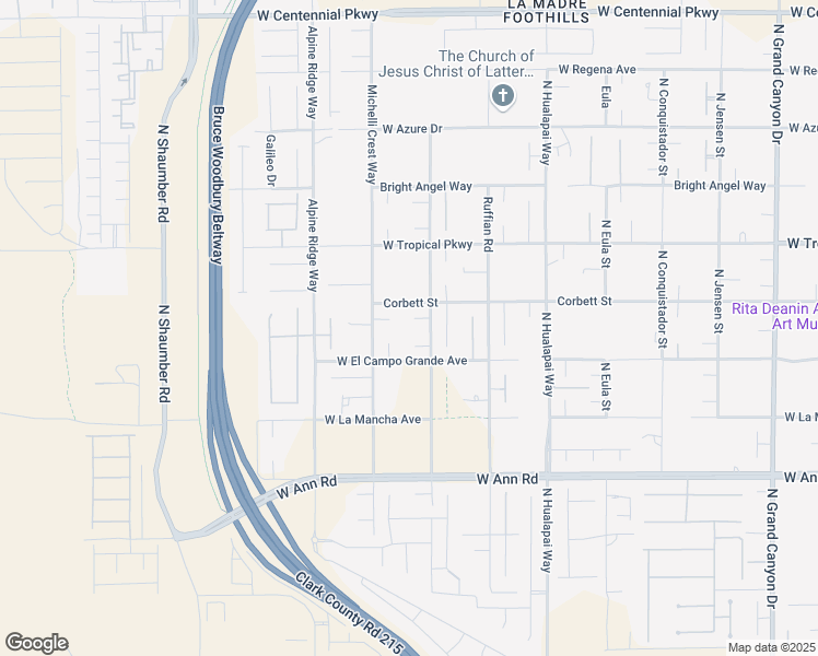 map of restaurants, bars, coffee shops, grocery stores, and more near 5865 Egan Crest Drive in Las Vegas