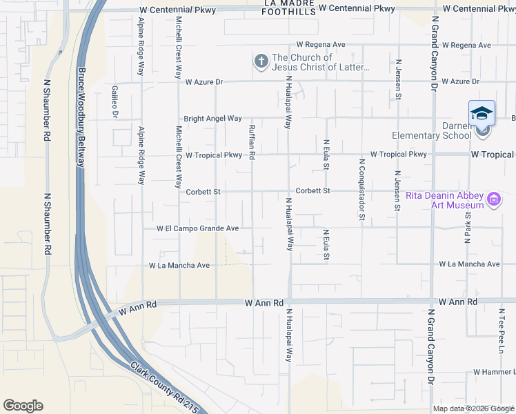 map of restaurants, bars, coffee shops, grocery stores, and more near 5865 Alice Landing Court in Las Vegas