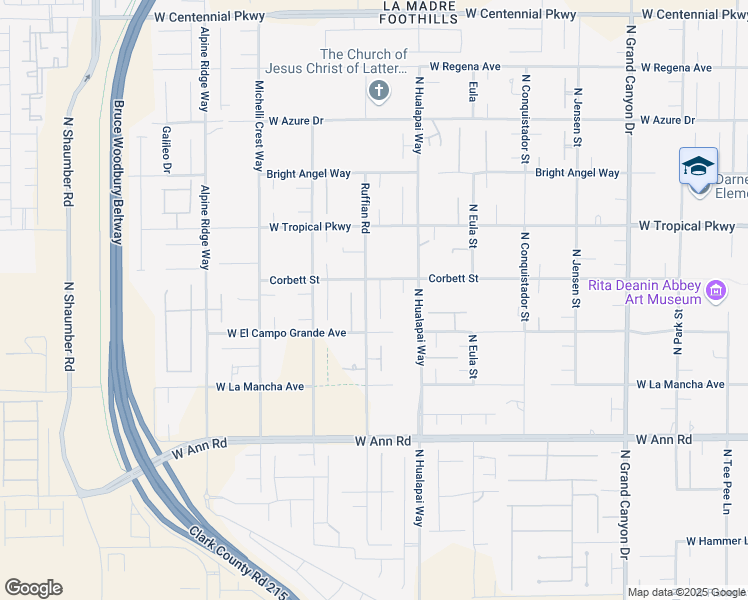 map of restaurants, bars, coffee shops, grocery stores, and more near 5865 Alice Landing Court in Las Vegas