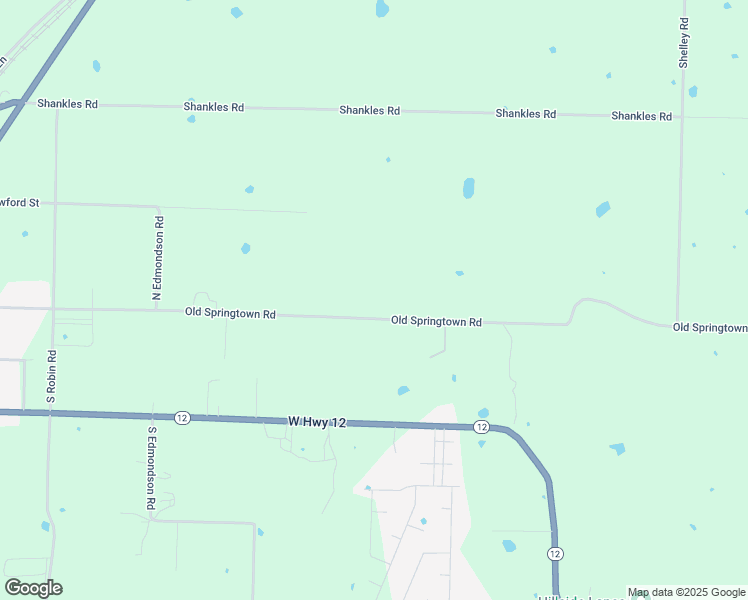 map of restaurants, bars, coffee shops, grocery stores, and more near 19162 Old Springtown Road in Gentry